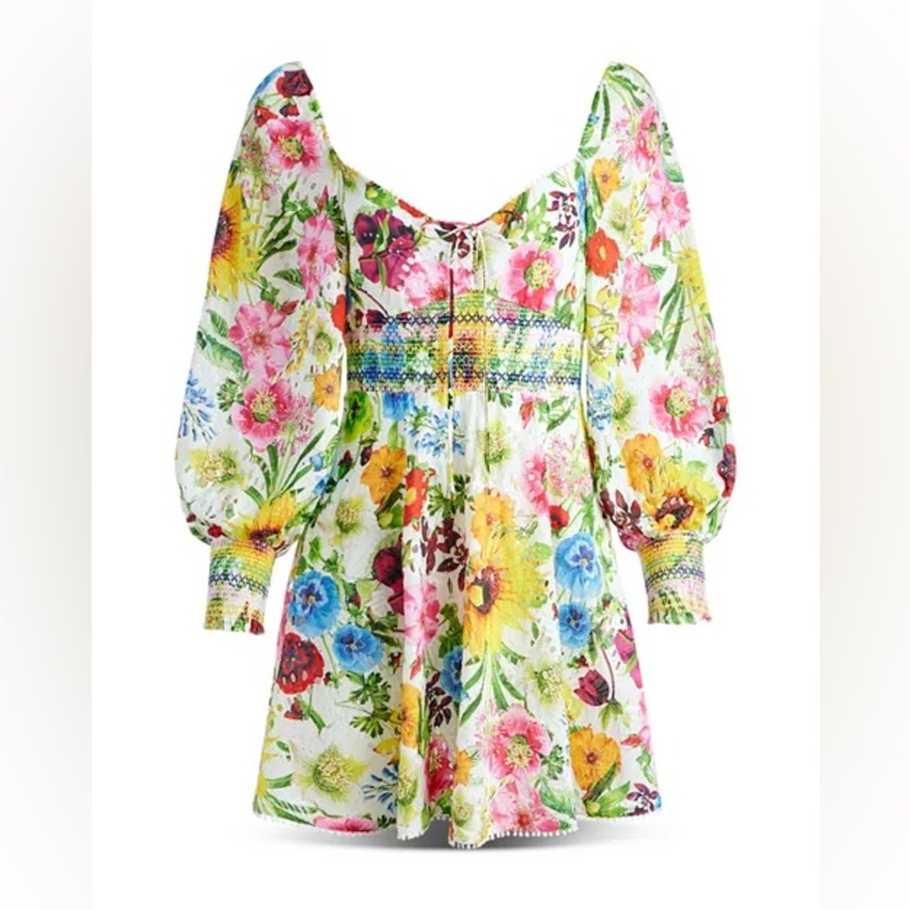 Alice + Olivia Crawford Printed Mini Dress (Sz 2)